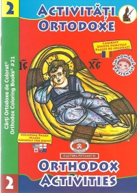 Carti ortodoxe de colorat - Activitati ortodoxe 2 / Orthodox Activities 2