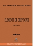 Elemente de drept civil - curs selectiv