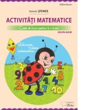 Activitati matematice. Caiet de lucru pentru 5-6 ani (Buburuzei ii place matematica). Domeniul: Stiinte