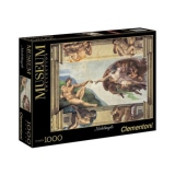 PUZZLES MUSEUM 1000 PIESE - Michelangelo, Crearea Omului