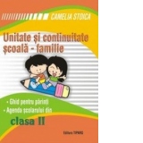 Unitate si continuitate scoala-familie. Ghid pentru parinti. Agenda scolarului din clasa a II-a