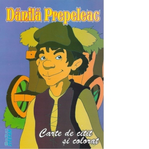 Danila Prepeleac - carte de colorat si citit