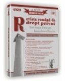 Revista romana de drept privat nr. 6/2008