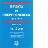 Revista romana de drept comercial-serie noua-anul XVIII,nr 10/2008