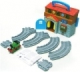 Thomas and Friends - Set Depou cu Spalatorie Portabil  - Sodor Engine Works