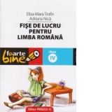 Fise de lucru pentru limba romana, clasa a IV-a