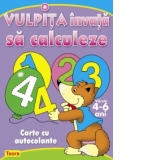 Vulpita invata sa calculeze - carte cu autocolante