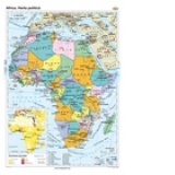 Africa. Harta politica (120 x 160 cm)
