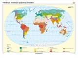 Pamantul. Distributia spatiala a climatelor (140 x 100 cm)