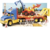 TRAILER + EXCAVATOR SUPERTRUCK WAD003652