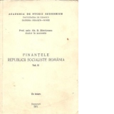 Finantele Republicii Socialiste Romania, Volumul al II-lea - Uz intern