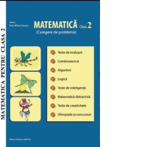 Matematica pentru clasa a 2-a. Culegere de probleme