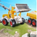 BULDOZER + CAMION CONSTRUCK WAD038456