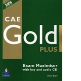 CAE Gold Plus Exam Maximiser with key and audio CD