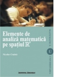 Elemente de analiza matematica pe spatiul R