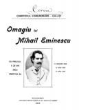 Omagiu lui Mihail Eminescu