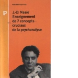 Enseignement de 7 concepts cruciaux de la psychanalyse