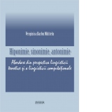 Hiponimie, sinonimie, antonimie. Abordare din perspectiva lingvisticii teoretice si a lingvisticii computationale