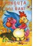 Punguta cu doi bani (carte de citit si colorat) (format A4)