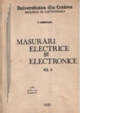 Masurari electrice si electronice, Volumul al II-lea - Curs pentru uzul studentilor