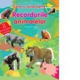 Recordurile animalelor. Carte cu autocolante