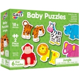 Baby Puzzle: Animale din jungla (2 piese)