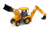 Macheta buldoexcavator JCB 3CX 1:50