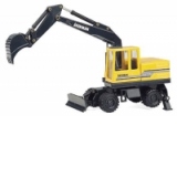 Macheta Excavator pe pneuri Akerman EW200 1:50