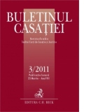 Buletinul Casatiei, Nr. 3/2011