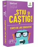 Carti de joc educative. Stiu si castig