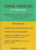 Codul familiei si 4 legi uzuale