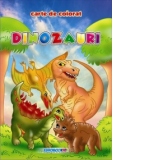 Dinozauri - carte de colorat (format B5)