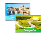 Caiet geografie 16 file, format B5