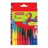 Carioci 2 mm, culori asortate, set 20