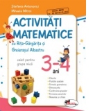 Activitati matematice cu Rita Gargarita si Greierasul Albastru - (caiet) grupa mica 3-4 ani