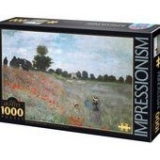 Puzzle 1000 piese Claude Monet - Poppies