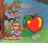 Elisa in livada - Carte de colorat