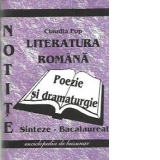 Literatura romana. Sinteze pentru examenul de Bacalaureat (2012) - Poezia si dramaturgia