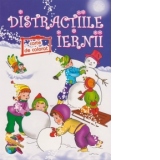 Distractiile iernii - Carte de colorat