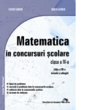 Matematica in concursuri scolare - Clasa a IV-a