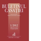 Buletinul Casatiei, nr. 1/2012