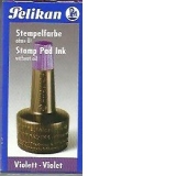 Tus stampile, neuleios, cu aplicator, 28 ml, violet, Pelikan