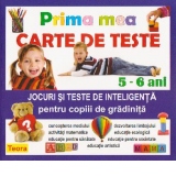 Prima mea carte de teste. Jocuri si teste de inteligenta pentru copiii de gradinita, 5-6 ani