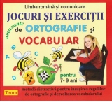 Limba romana si comunicare. Jocuri si exercitii amuzante de ortografie si vocabular pentru 7-9 ani