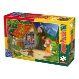 Super Puzzle 160 piese - Hansel si Gretel