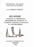 Mecanisme - calculul si constructia mecanismelor actionate cu elemente elastice, cu aplicatii in electrotehnica