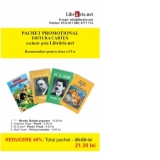 Pachet promotional Editura Cartex - clasa a VI-a (4 carti): 1. Miorita - Balade populare; 2.Poezii - Goga; 3. Poezii - St.O. Iosif; 4. Print si cersetor - Mark Twain