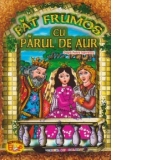 Fat Frumos cu parul de aur - carte de colorat