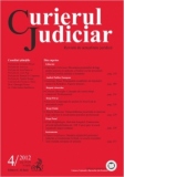 Curierul Judiciar, Nr. 4/2012