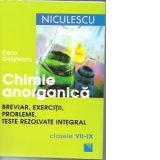 Chimie anorganica - breviar, exercitii, probleme, teste rezolvate integral